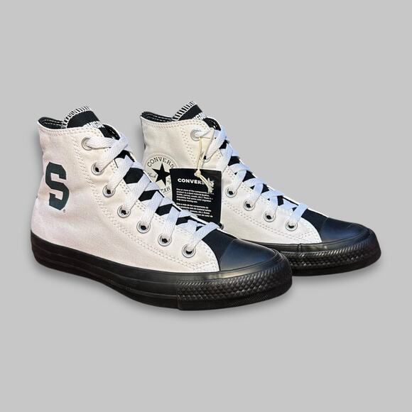 Converse Other - Converse Chuck Taylor All Star Michigan State High Top Sneakers - Men’s Size 4.5